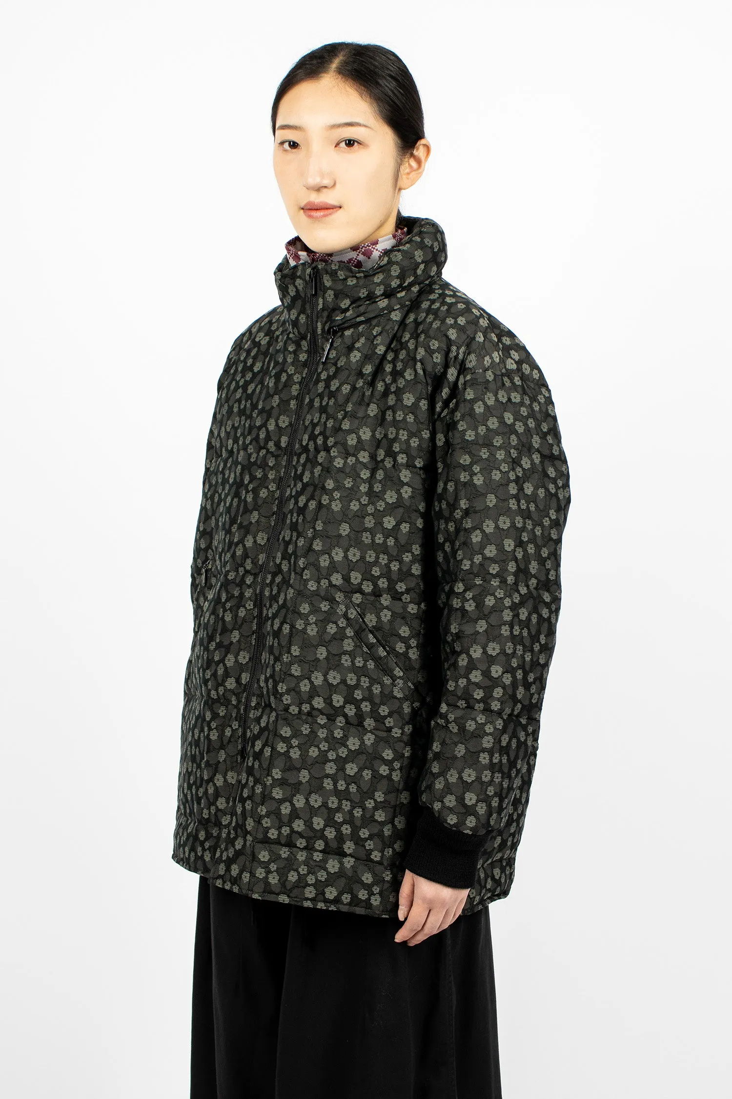 Hooded Sur Down Jacket Black