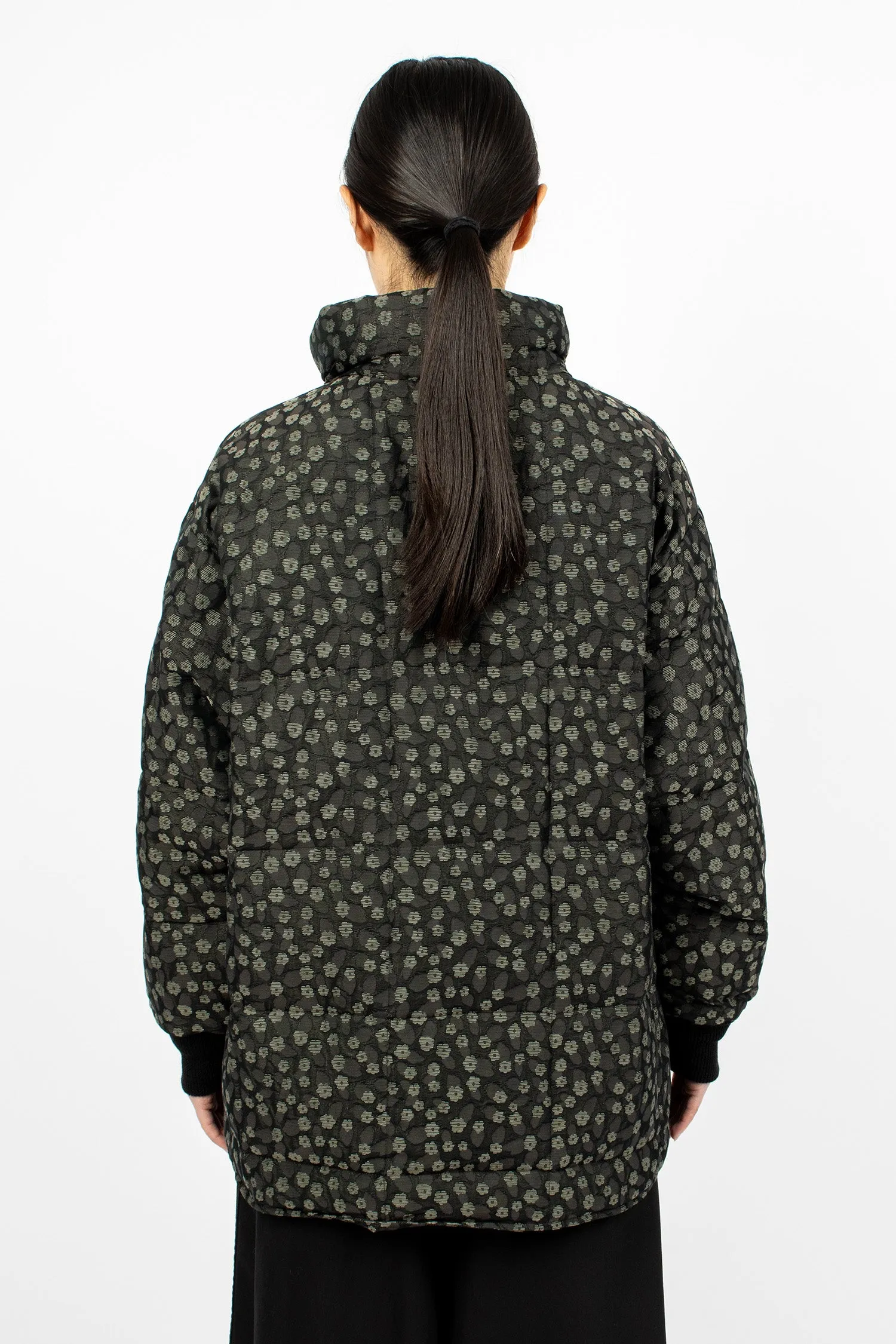 Hooded Sur Down Jacket Black