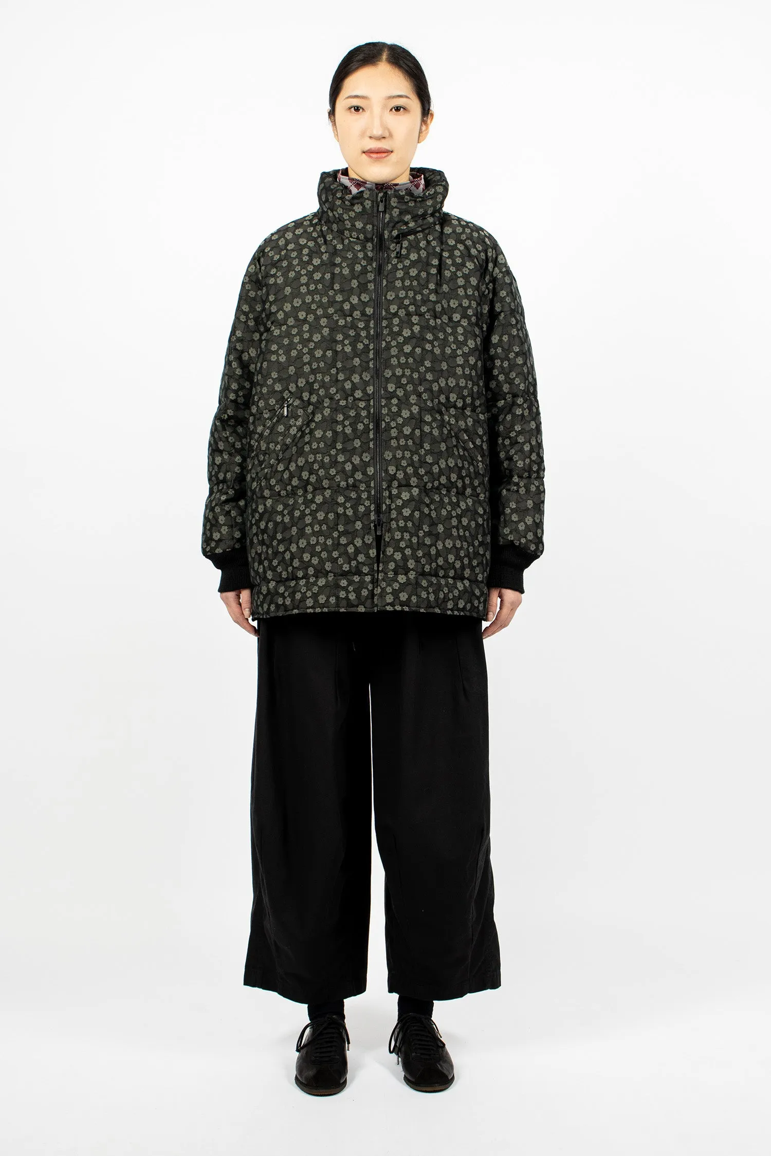 Hooded Sur Down Jacket Black