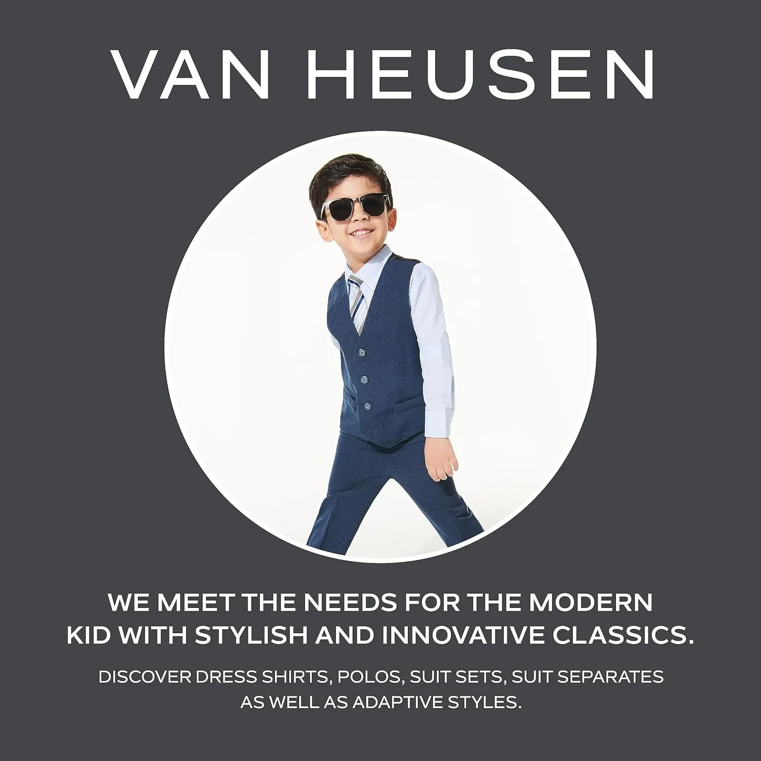 Van Heusen Boys' Flex Stretch Suit Jacket